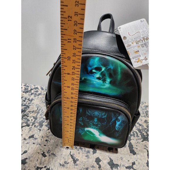 Loungefly Harry Potter Death Eater Lord Voldemort Mini Backpack Dark Mark NWT main image 7